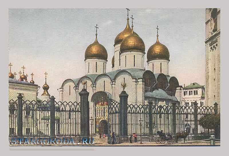 The Cathedral of the Dormition in the Kremlin The Cathedral of the Dormition in the Kremlin