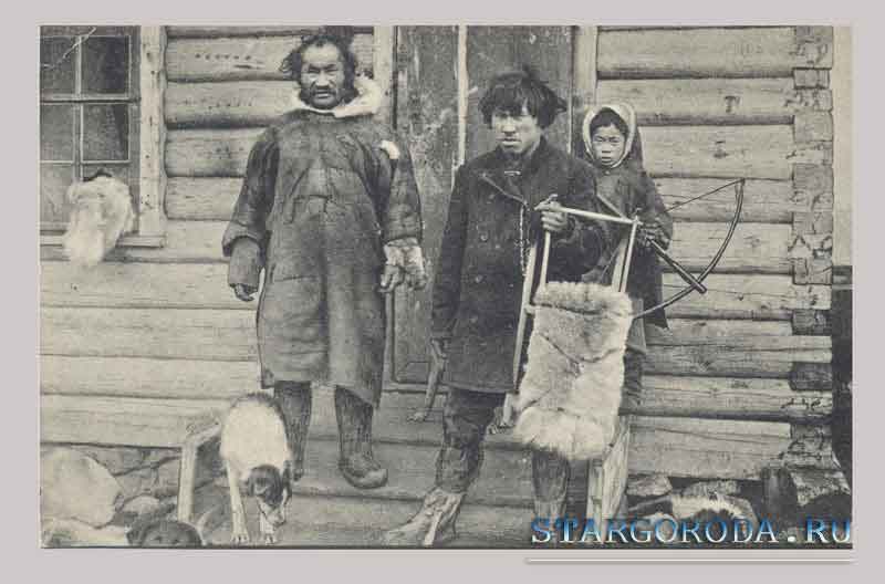 Colonists Novaya Zemlya. Colonists