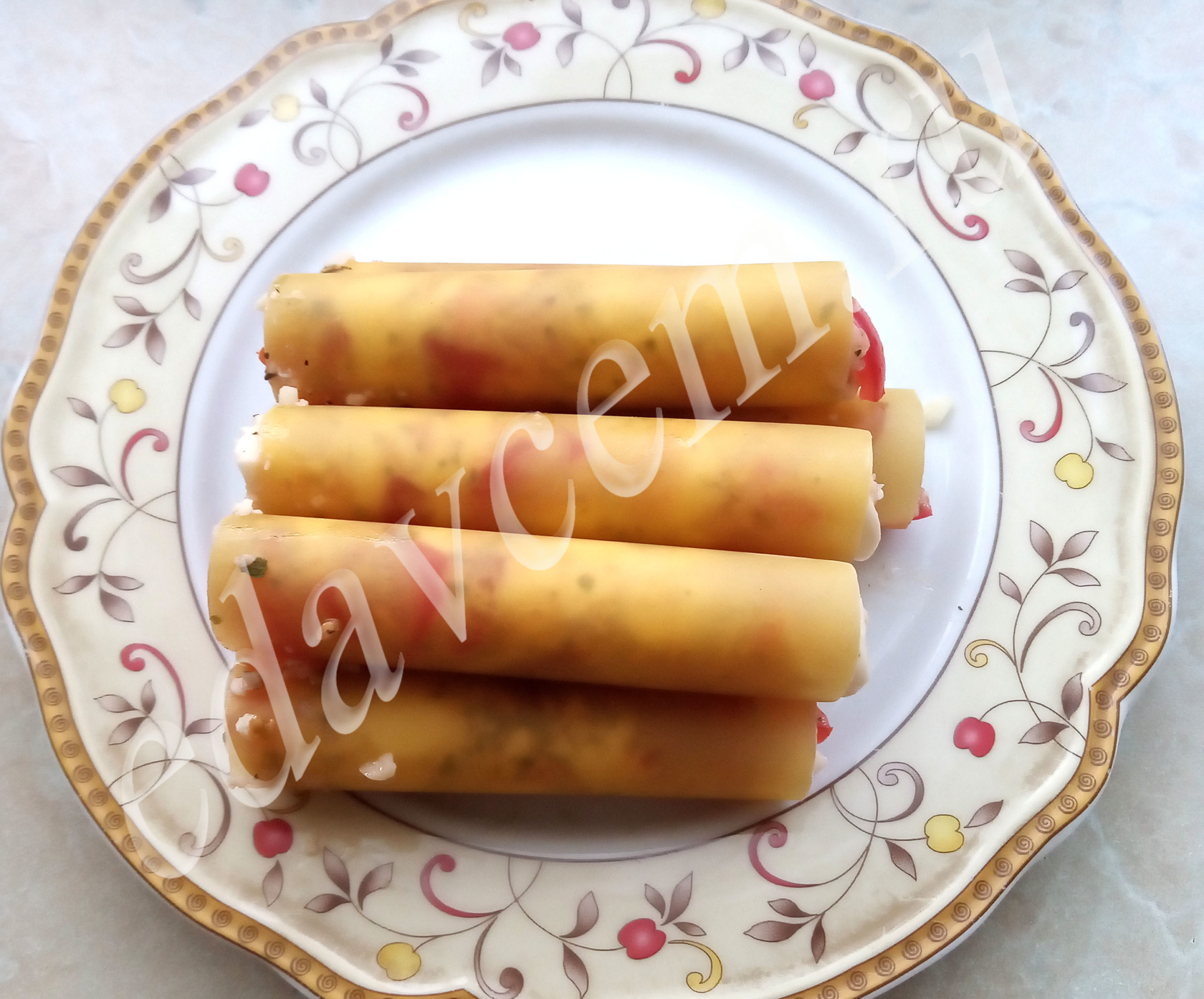 Каннеллони с фаршем