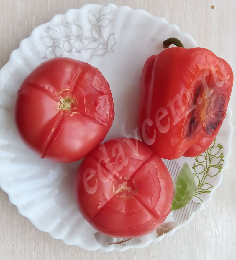 Помидоры и перец